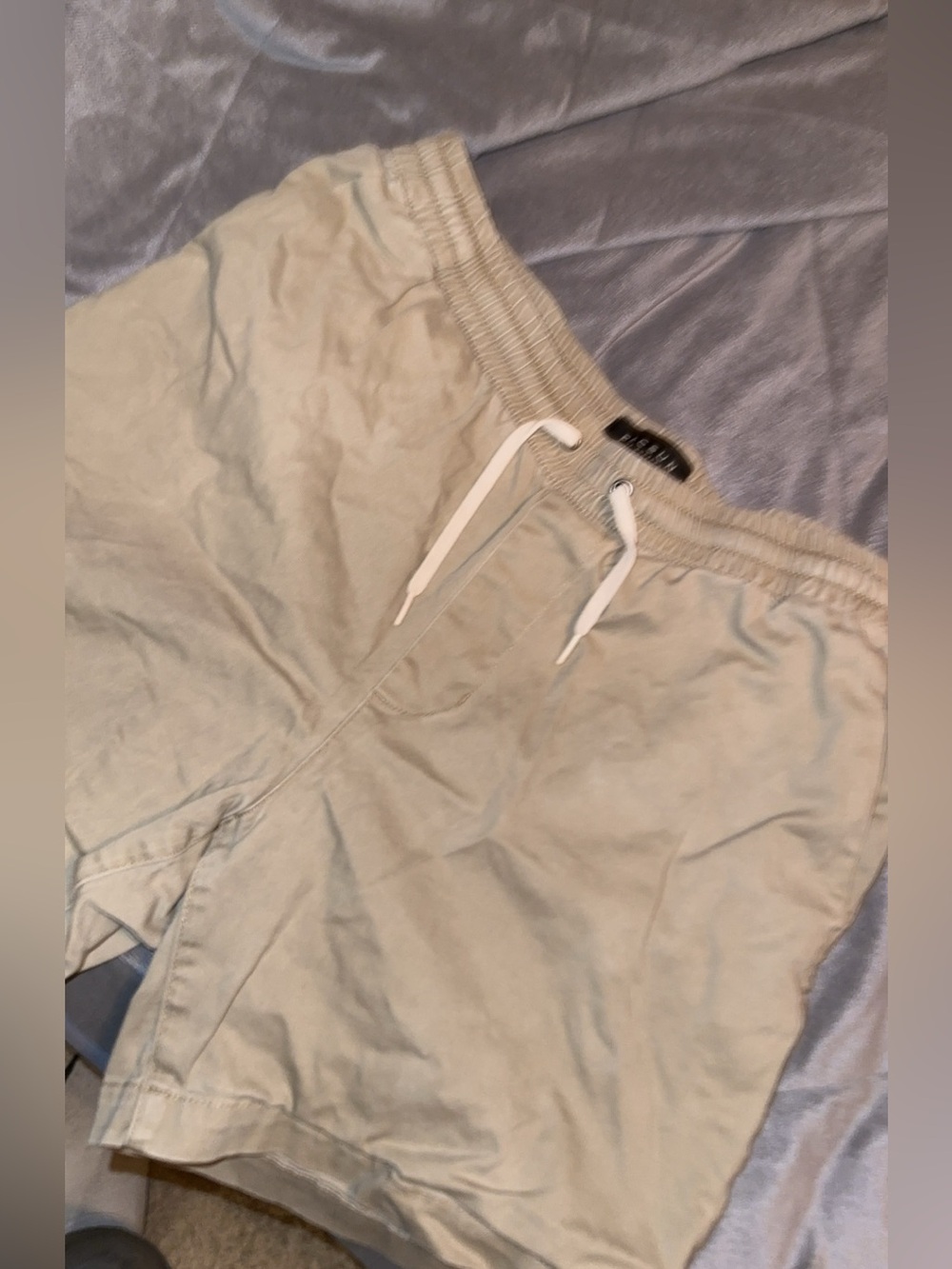 Men's Pacsun Elastic-Waist Casual Shorts - Beige Size M